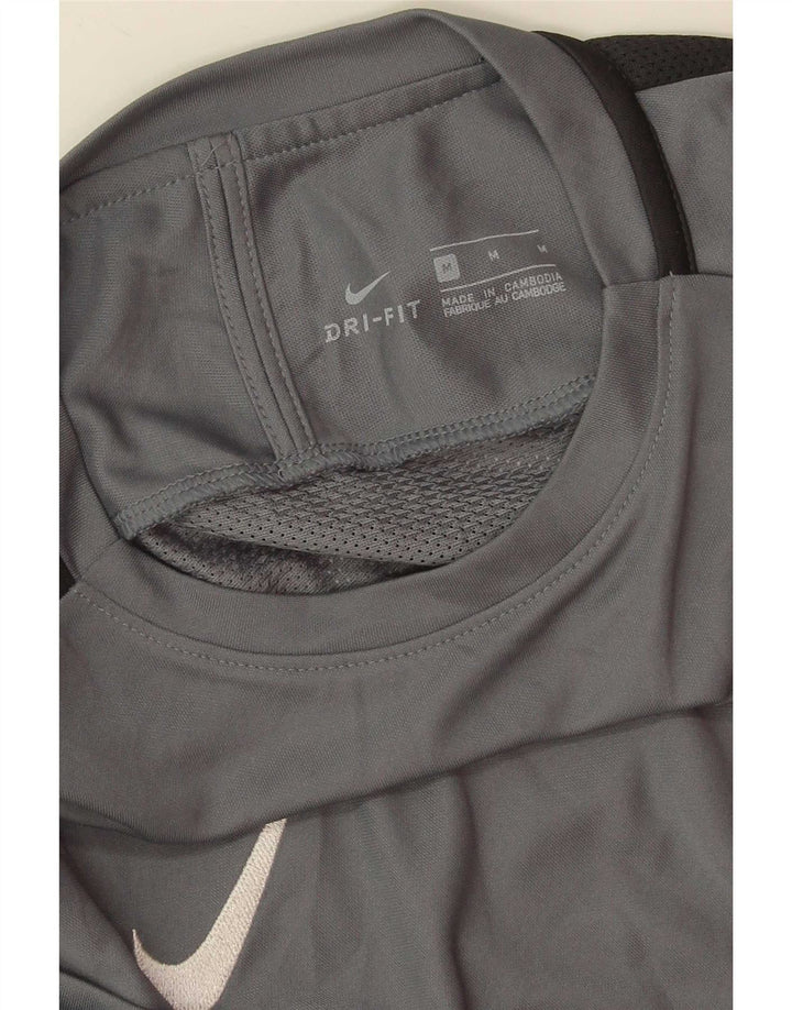 Tricou Nike Dri Fit pentru bărbați Top Medium Gri Colorblock