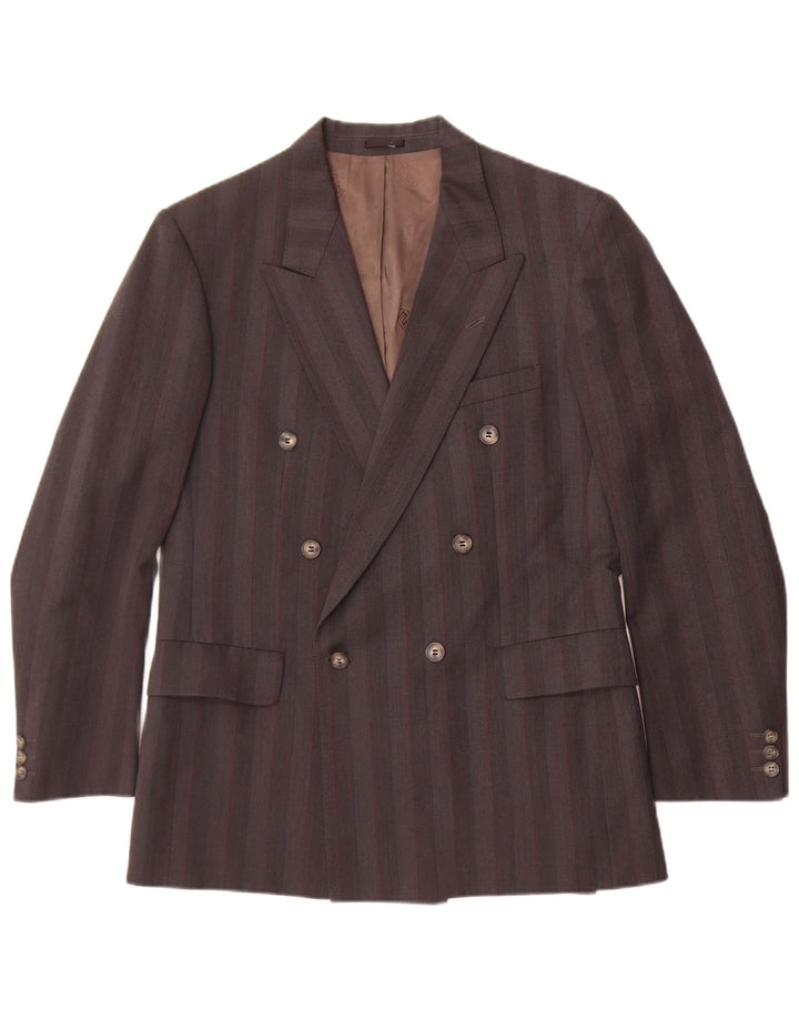 Jachetă pentru bărbați Magee cu două pieptări, UK 38, lână cu dungi gri medii