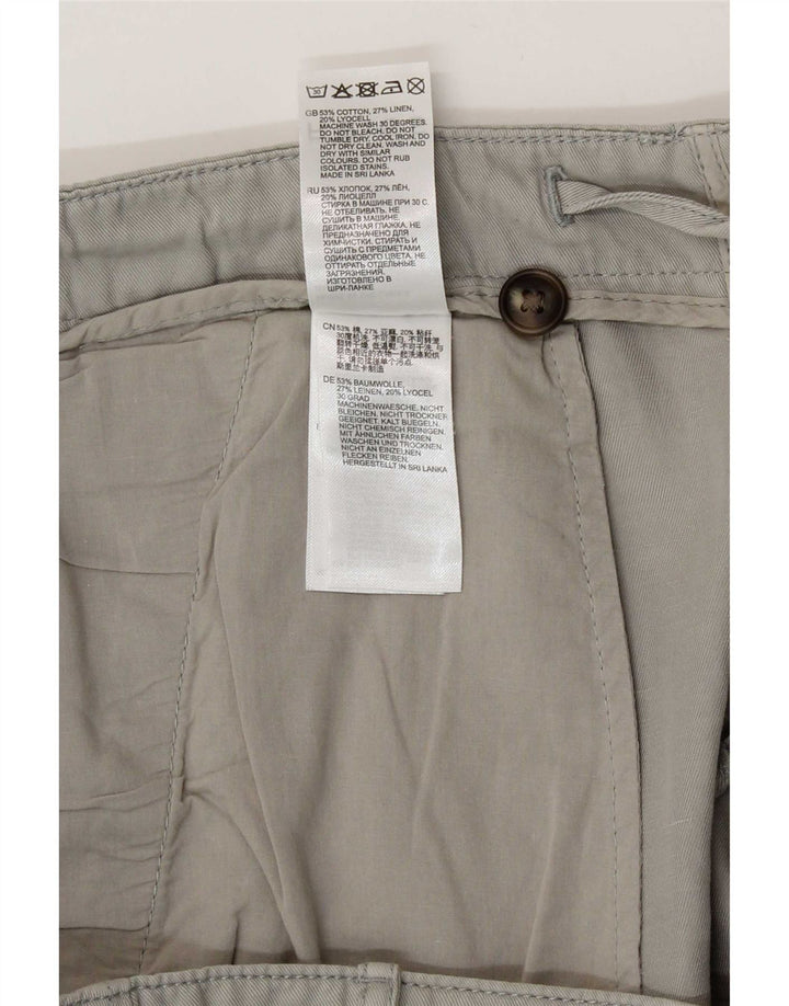 Pantaloni scurți chino pentru bărbați Reiss W36, bumbac gri mare