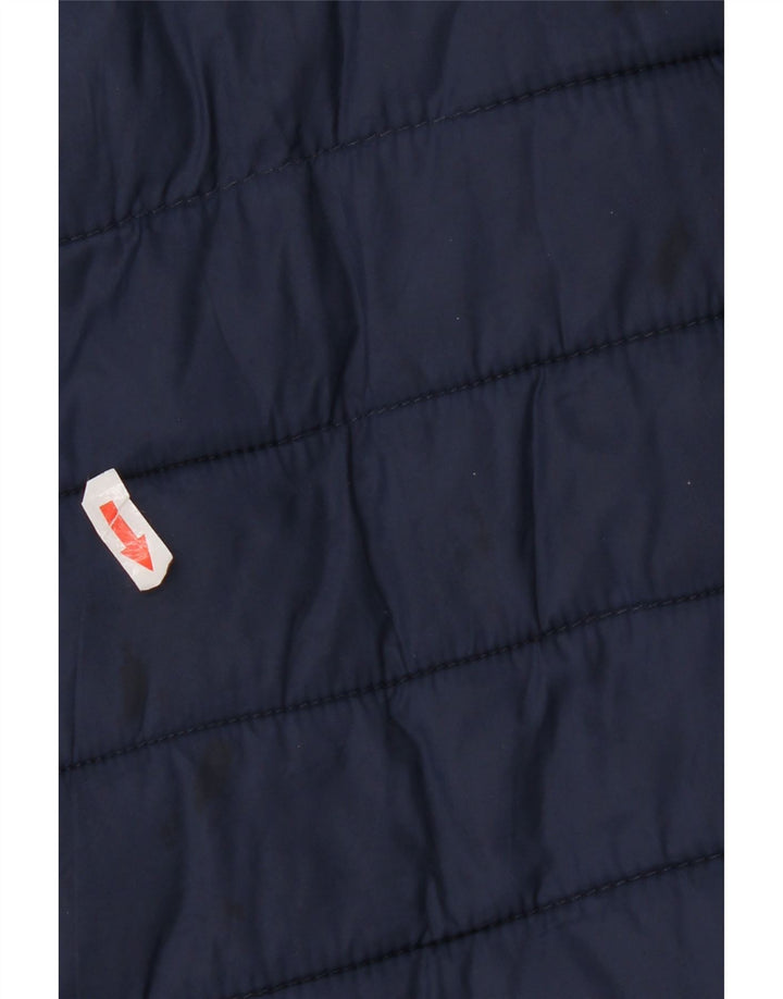 Jachetă căptușită pentru bărbați Superdry UK 40 mare nailon bleumarin