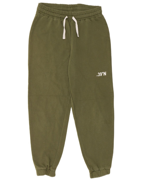Topshop Pantaloni de trening pentru femei Joggeri UK 10 Bumbac kaki mic