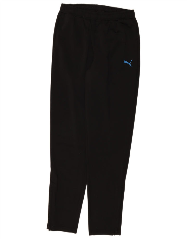 Pantaloni de trening Puma pentru baieti 13-14 ani poliester negru