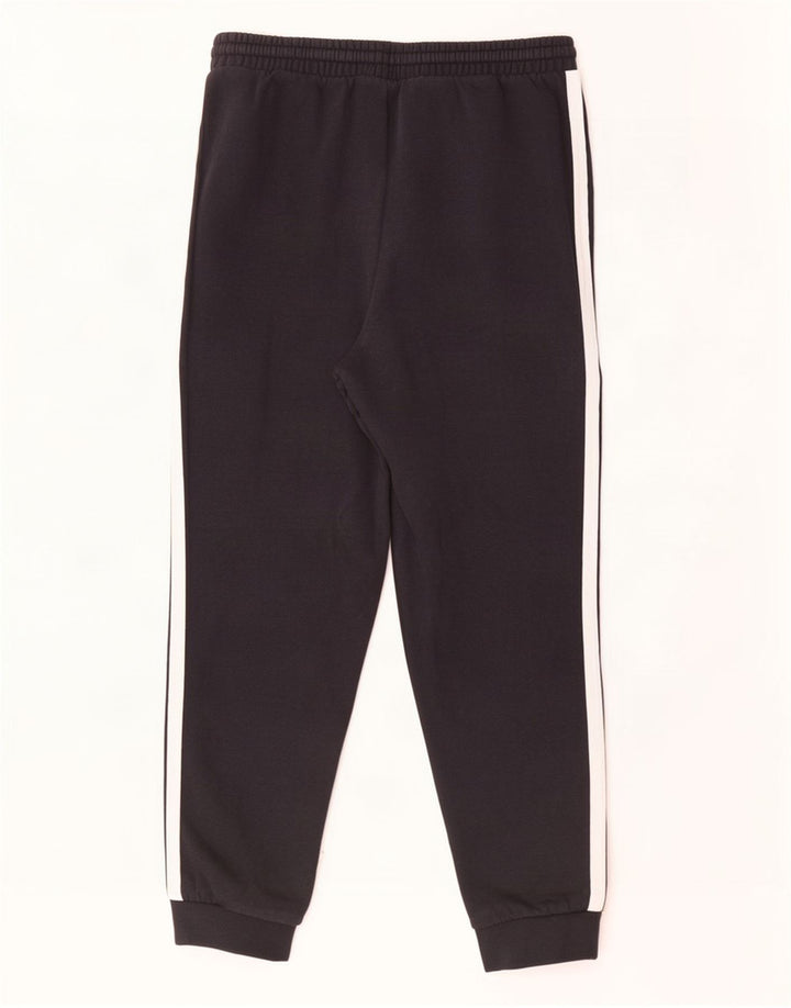 Pantaloni de trening pentru bărbați Adidas Pantaloni de jogging, bumbac mediu negru