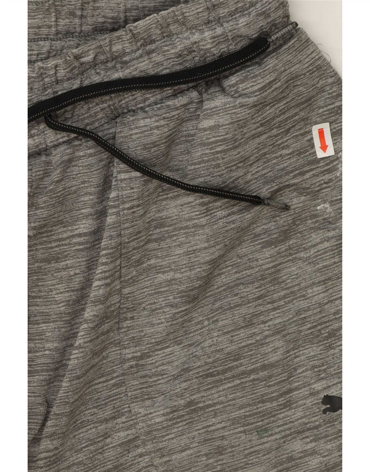 Pantaloni de trening Puma pentru femei UK 12 Poliester cu pete gri medii