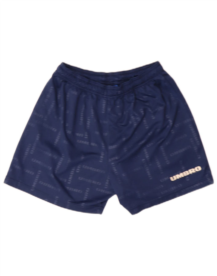 UMBRO Pantaloni scurți sport grafic pentru bărbați, mari, albastru, poliester