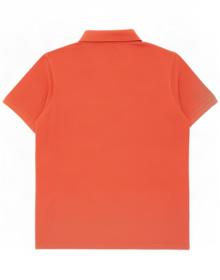 Tricou polo pentru bărbați James Pringle, bumbac portocaliu mediu