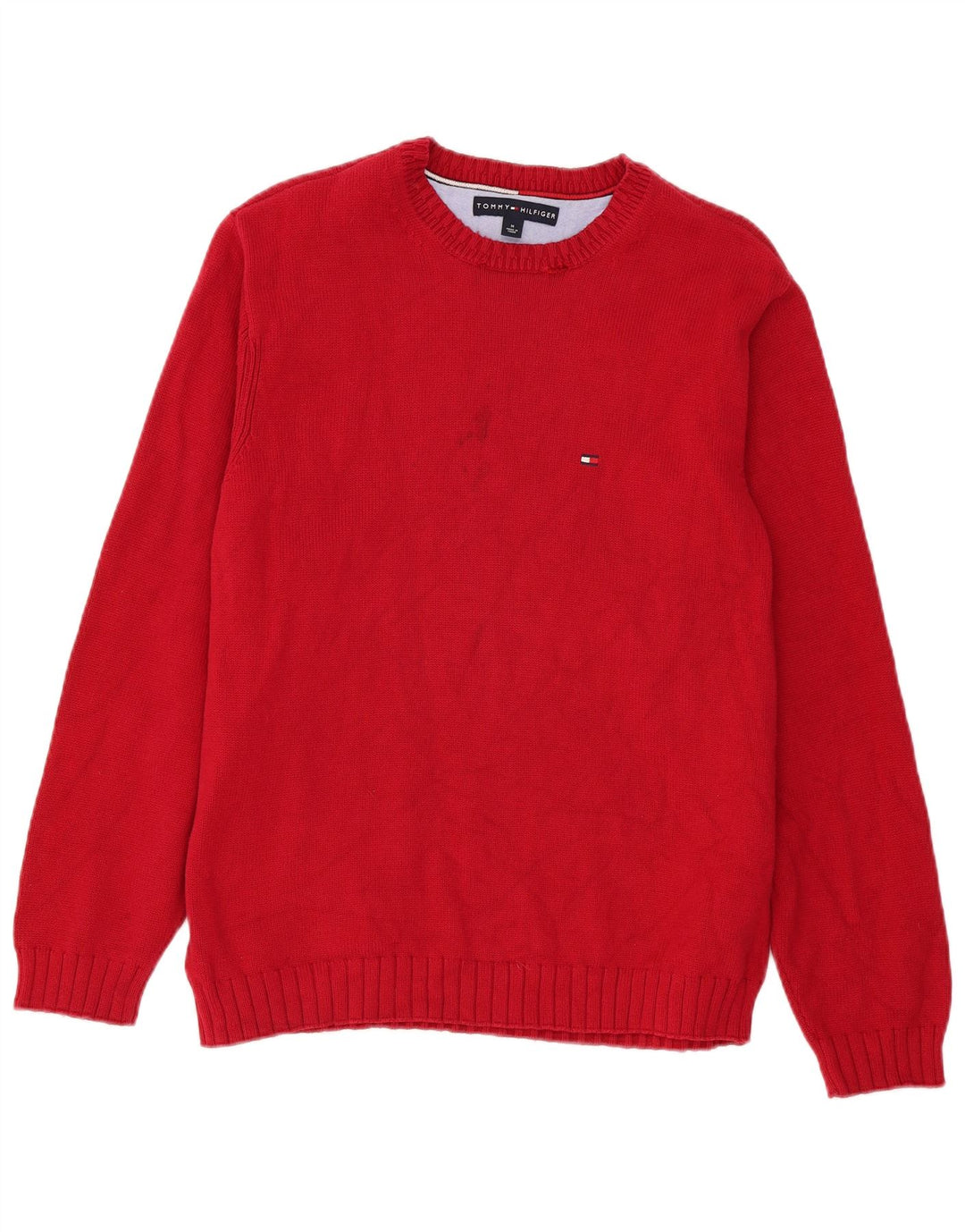 Pulover Tommy Hilfiger pentru bărbați, cu gât de barcă, burgundă medie