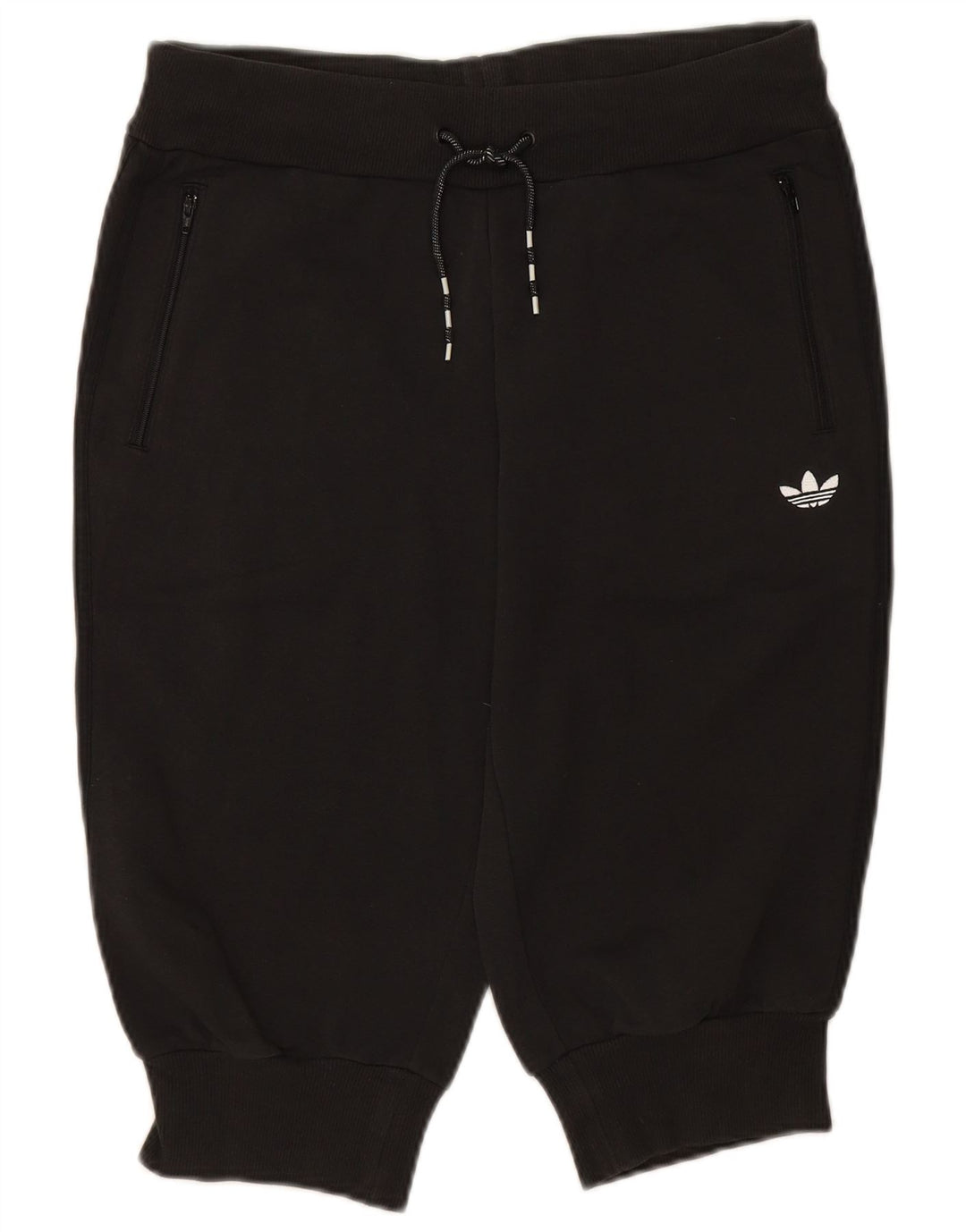 Bermude sport ADIDAS pentru femei EU 40 bumbac mediu negru