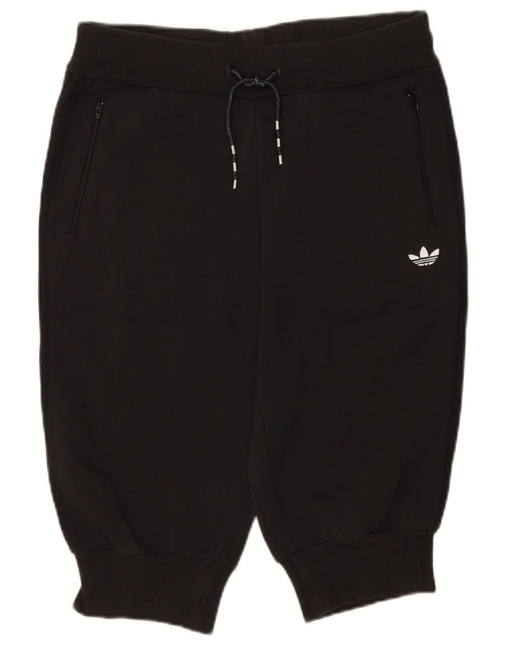 Bermude sport ADIDAS pentru femei EU 40 bumbac mediu negru