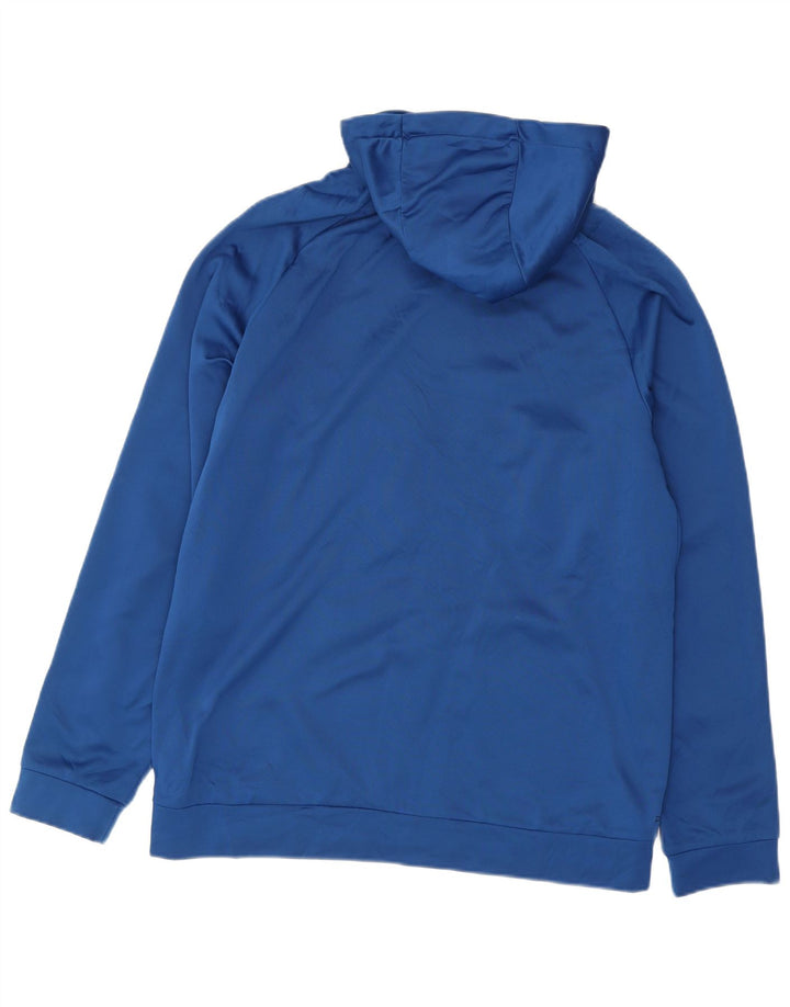 Pulover Nike Dri Fit Zip pentru bărbați, mare, albastru, poliester