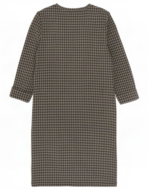 Rochie schimbătoare pentru femei Marks & Spencer cu mâneci 3/4 UK 8 Mic Negru Vichy