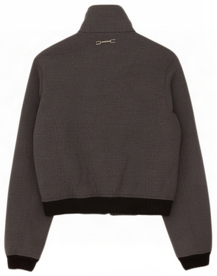 Jachetă bomber pentru femei Trussardi Jeans IT 42 Medium Gri Colorblock