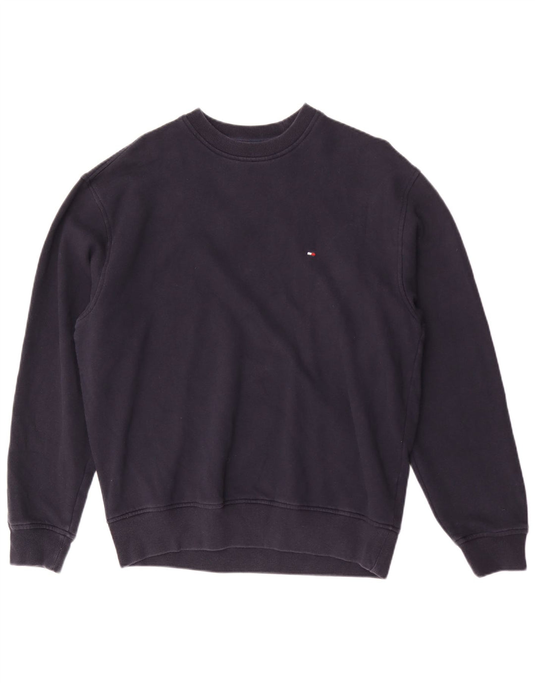 Hanorac pentru bărbați Tommy Hilfiger Pulover mic din bumbac bleumarin