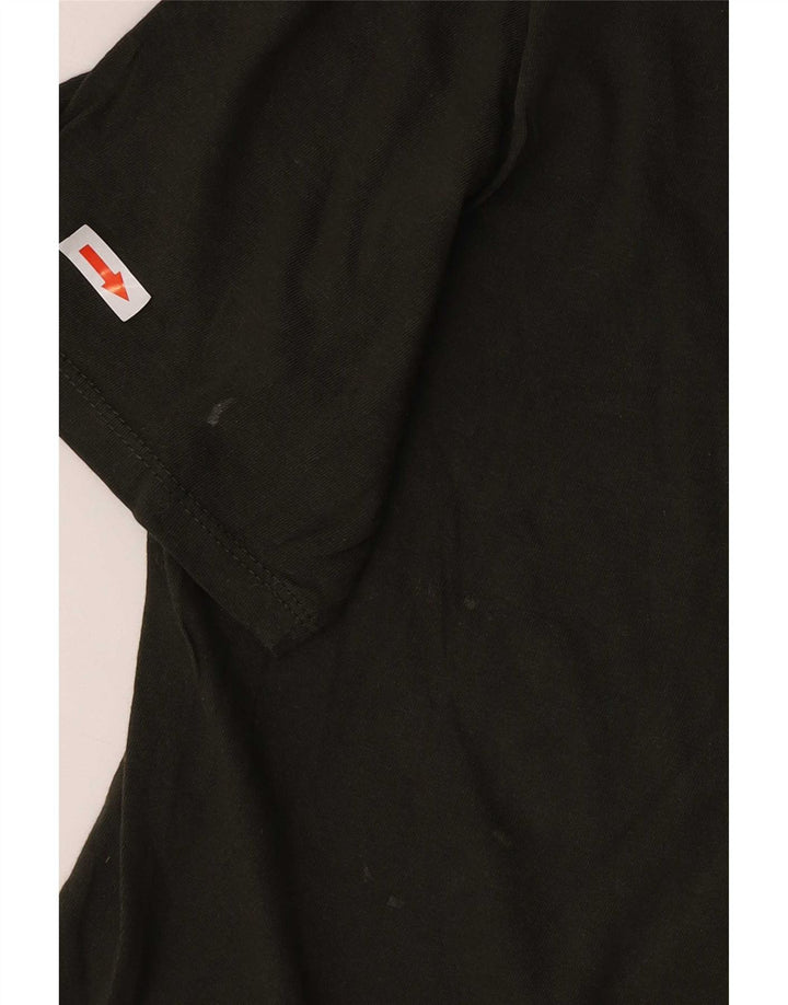 Tricou cu croi atletic Nike pentru bărbați Top, bumbac verde mediu