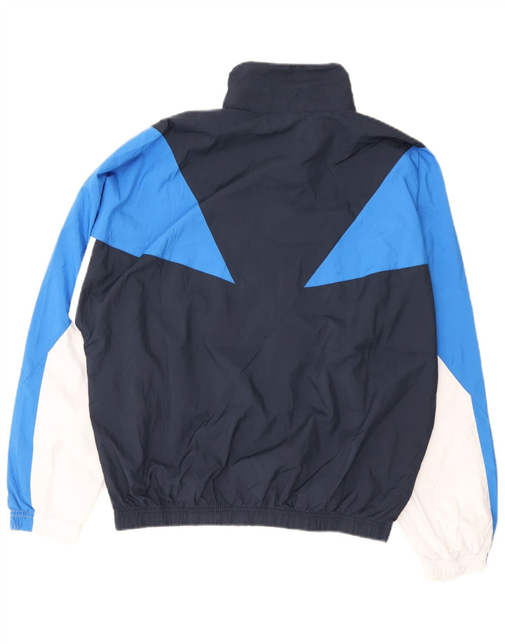 Jachetă de top pentru trening pentru bărbați Sergio Tacchini, albastru marin mediu, bloc de culoare