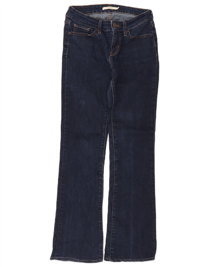 Blugi Levi's pentru femei 715 Bootcut W26 L28 Bumbac bleumarin