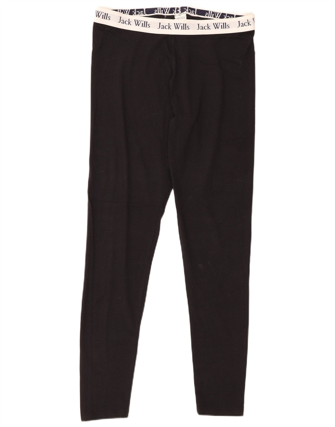 JACK WILLS Jambiere grafice pentru femei UK 12 Medium Black Colorblock Bumbac