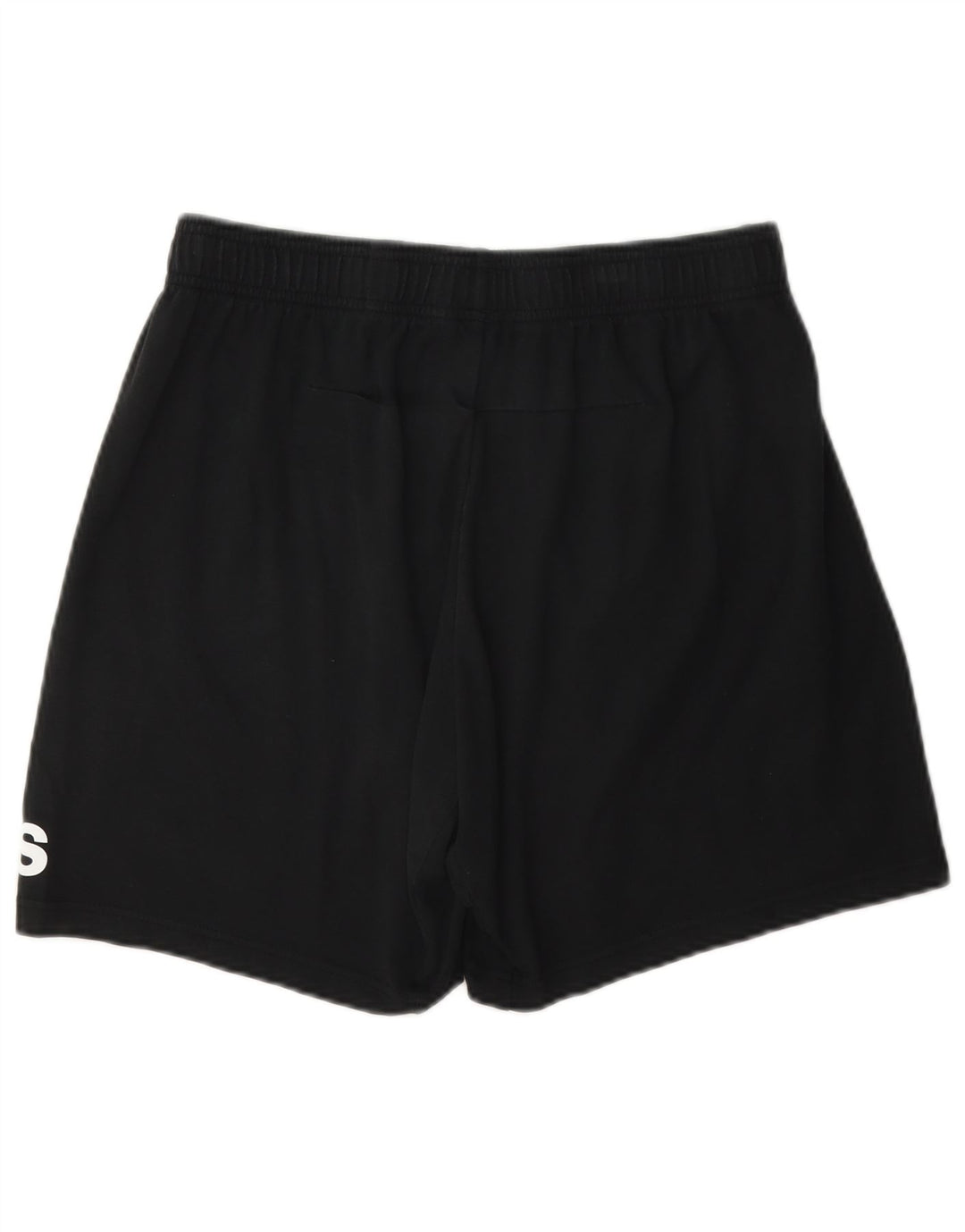 Pantaloni scurți sport grafic Adidas pentru bărbați, bumbac mediu negru