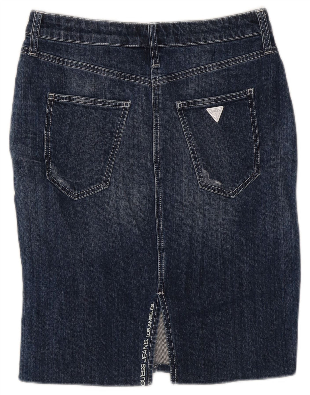 Fusta de blugi pentru femei Guess W28 Medium Blue