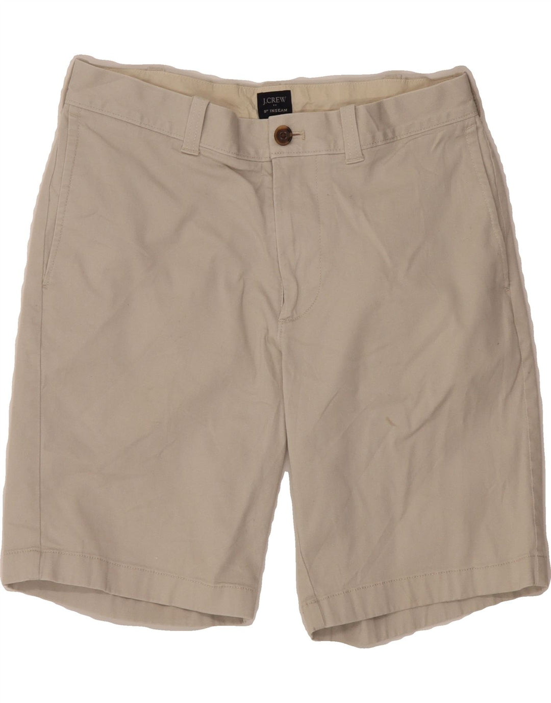 J. CREW Mens Chino Shorts W30 Medium Beige Cotton Vintage J. Crew and Second-Hand J. Crew from Messina Hembry 