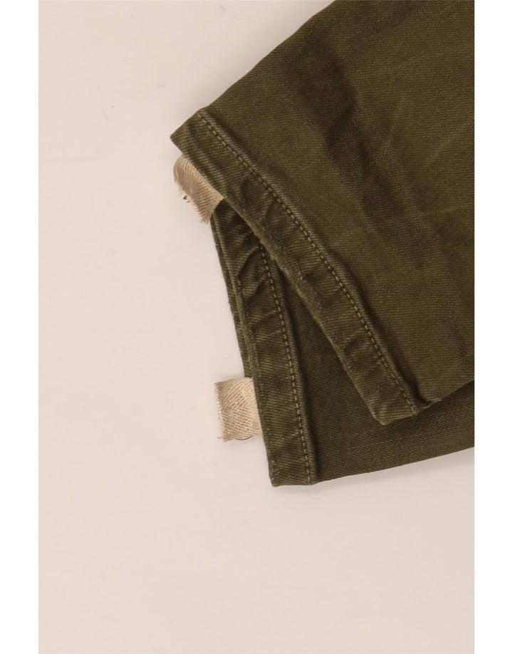 Blugi slim pentru femei Zara EU 40 Medium W30 L27 Kaki Colorblock