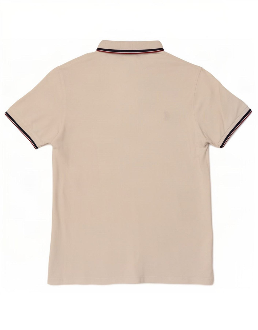 U.S. Polo Assn. Tricou polo pentru bărbați din bumbac alb mediu