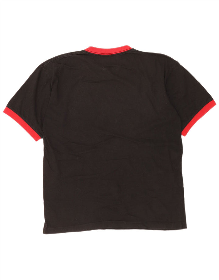 Tricou Bărbați Fila Top Mic Negru Colorblock Bumbac