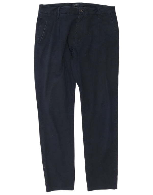 Pantaloni chino pentru bărbați Armani IT 48 Medium W32 L30 Bleumarin Bumbac