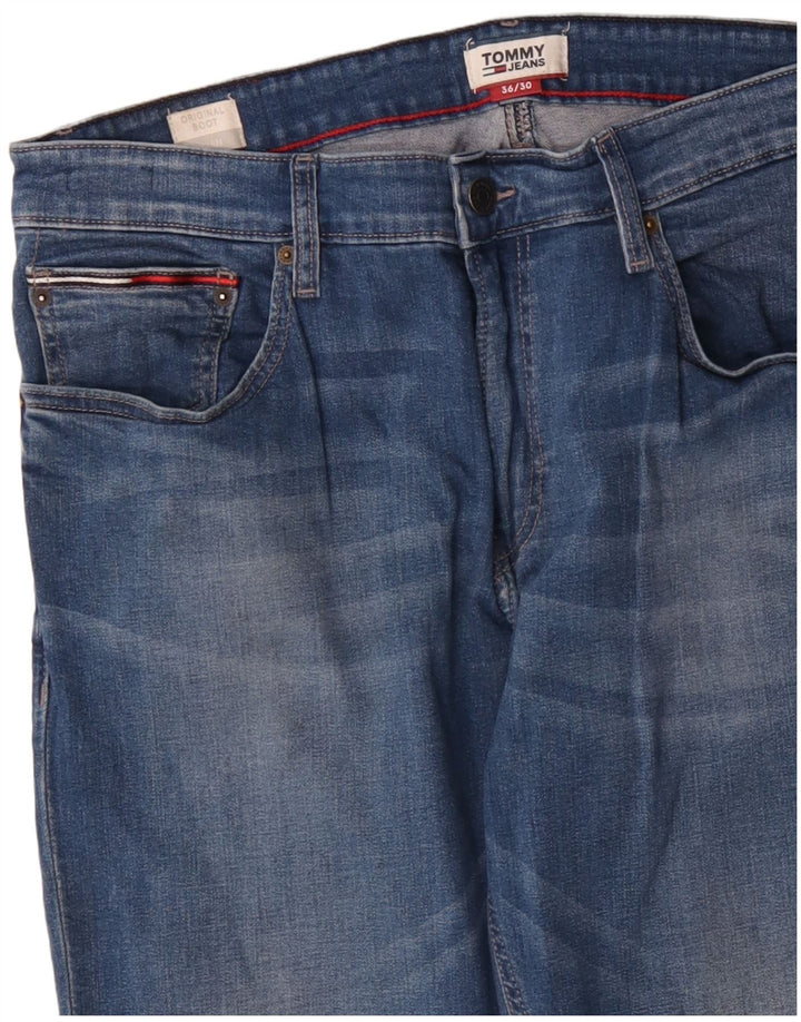 Blugi pentru bărbați Tommy Hilfiger Ryan Bootcut W36 L30, bumbac albastru