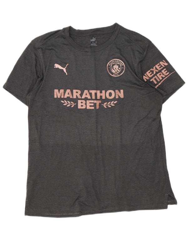 Tricou grafic pentru bărbați Puma Top Medium Gri Poliester