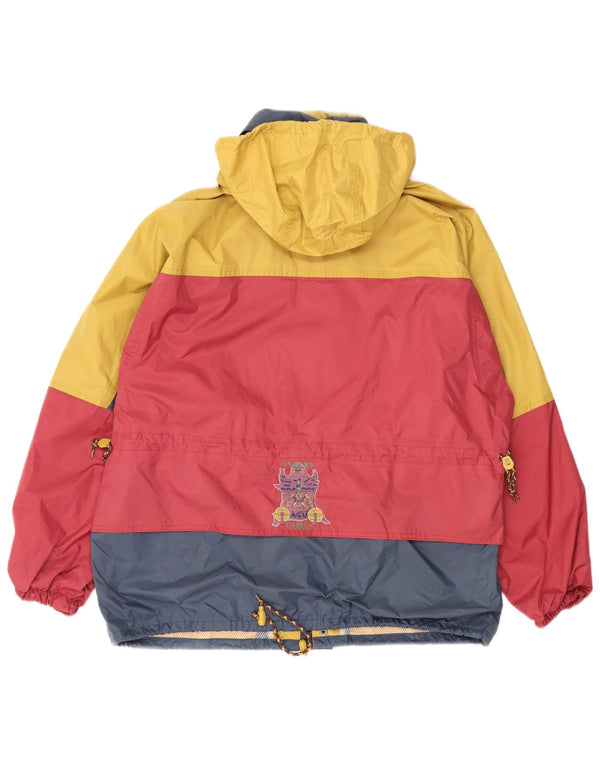 Jachetă de schi cu glugă cu glugă Agu Sport pentru bărbați UK 40, mare, burgundă