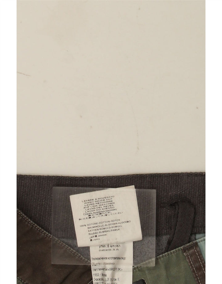 Pantaloni scurți chino pentru bărbați Replay W30, bumbac geometric multicolor mediu