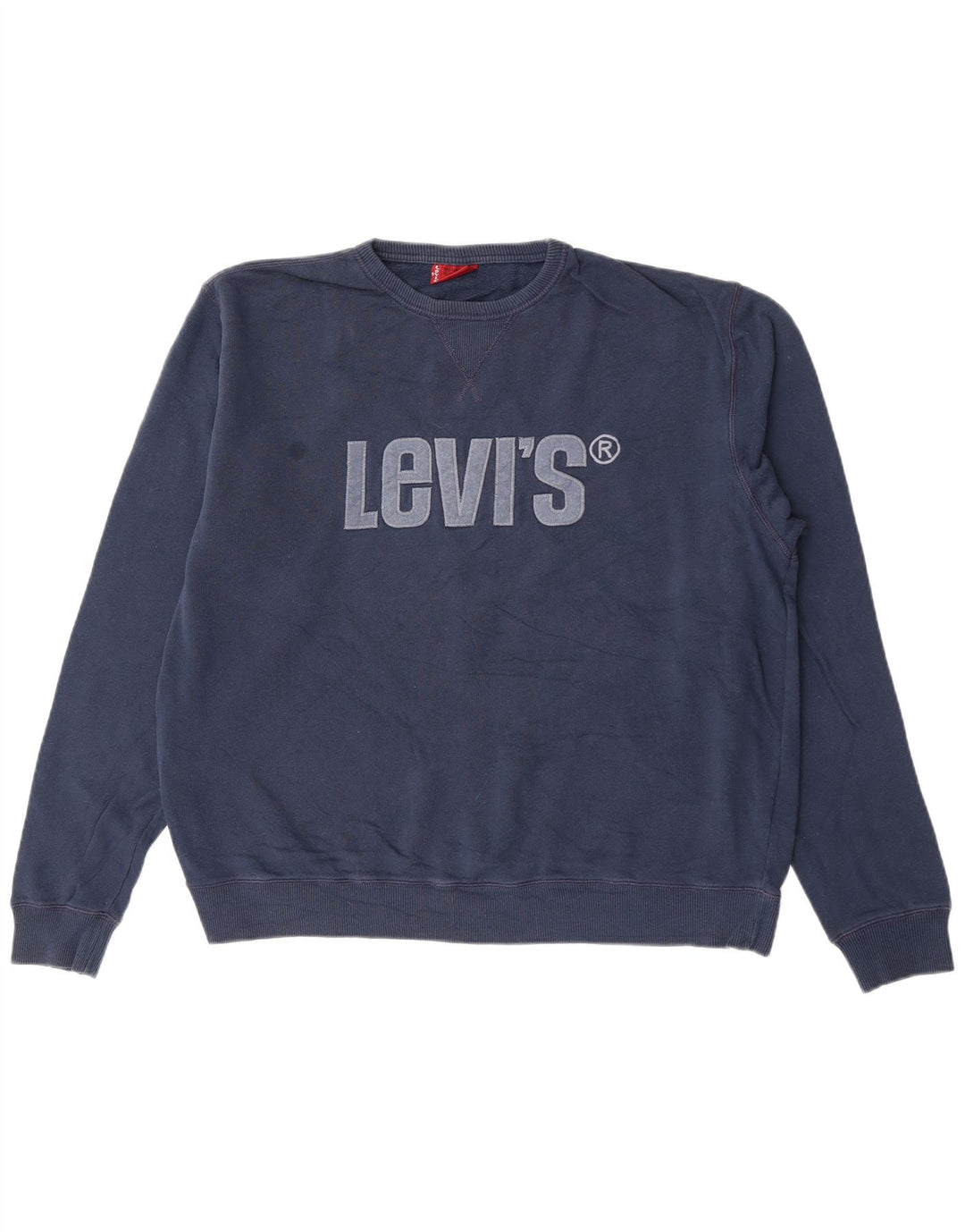 Hanorac grafic pentru bărbați Levi's Jumper XL Bumbac bleumarin