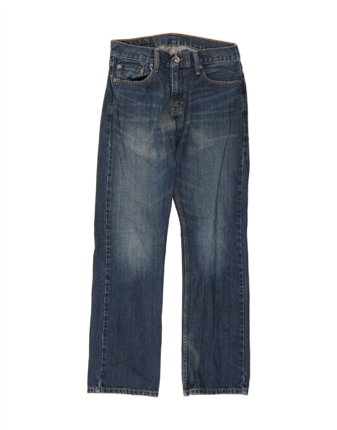 LEVI'S Mens 514 Straight Jeans W30 L32 Blue Cotton Vintage Levi's and Second-Hand Levi's from Messina Hembry 
