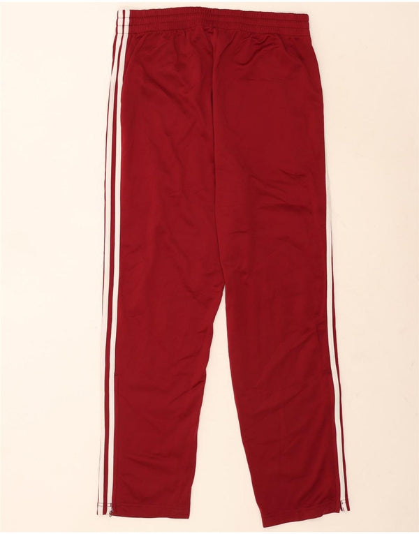 Pantaloni de trening pentru bărbați Adidas, mari, din poliester burgundă