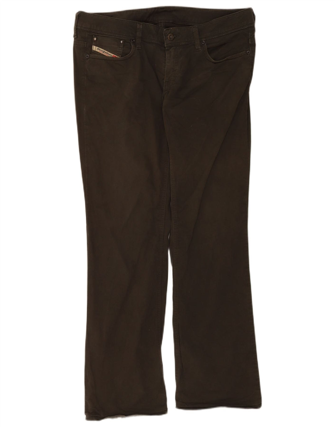 Jeans Bootcut pentru femei Diesel W33 L30 Bumbac kaki