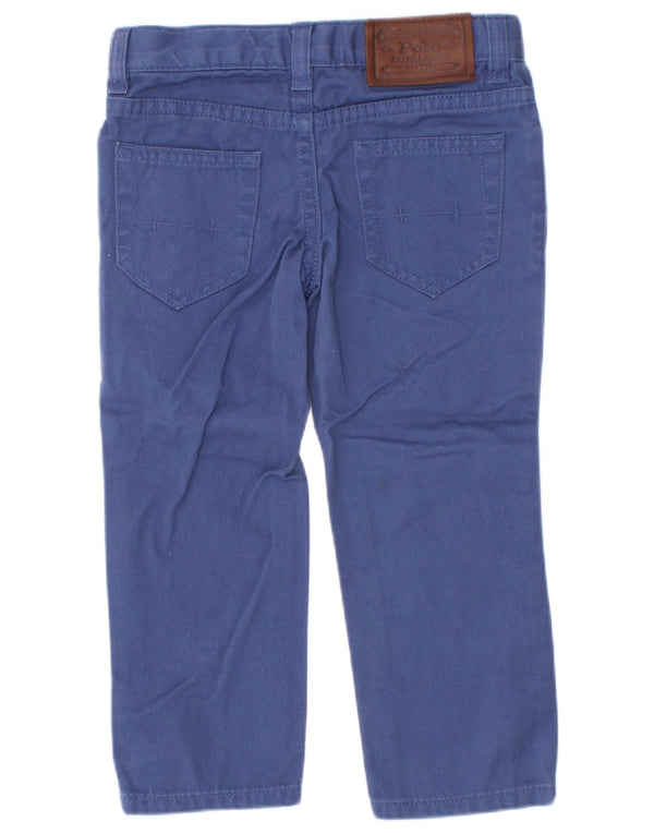 Pantaloni casual Polo Ralph Lauren pentru bebelusi baieti 18-24 luni W20 L14 Albastru