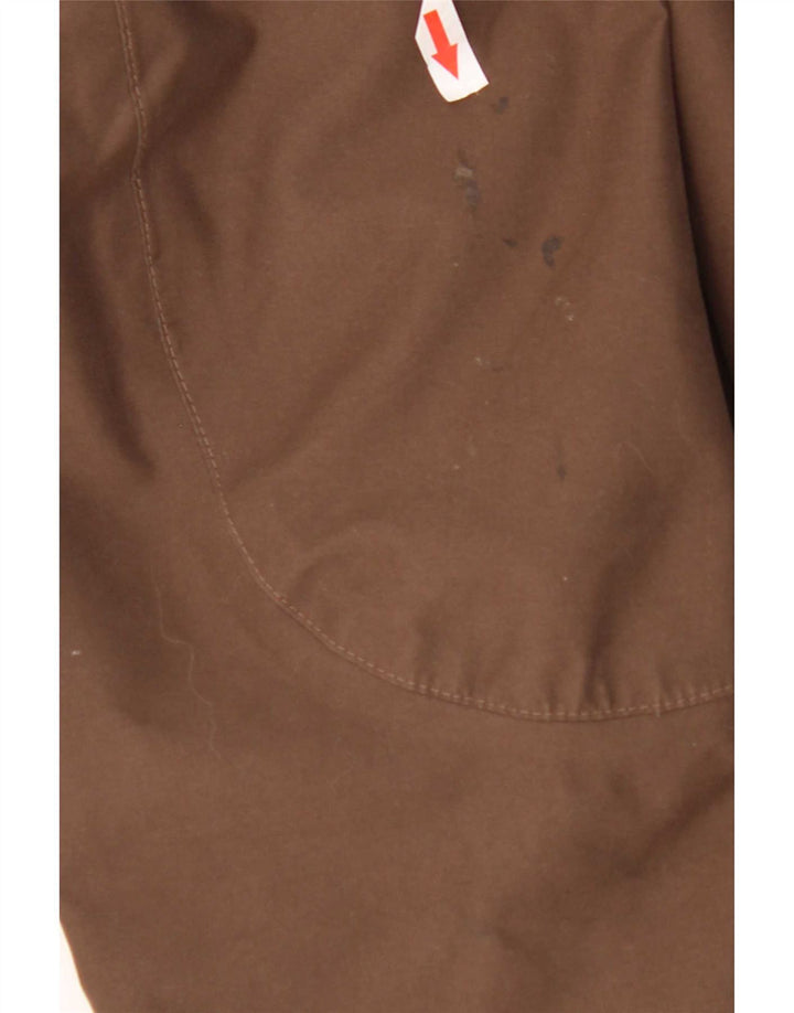 Jack Wolfskin Jachetă Parka cu glugă pentru femei UK 16 Poliester maro mare