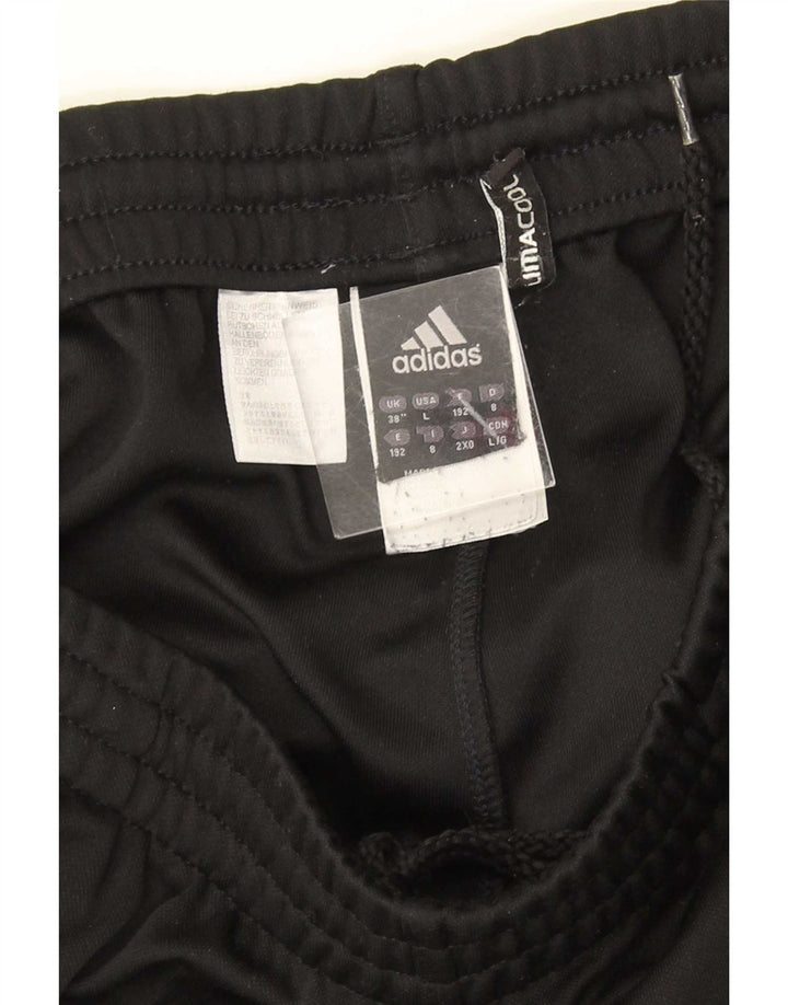 Pantaloni de trening Adidas Climacool pentru bărbați XL, negru, color block