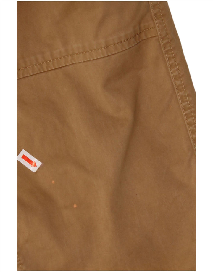 SUPERDRY Pantaloni drepti cargo pentru bărbați W32 L32 bumbac bej