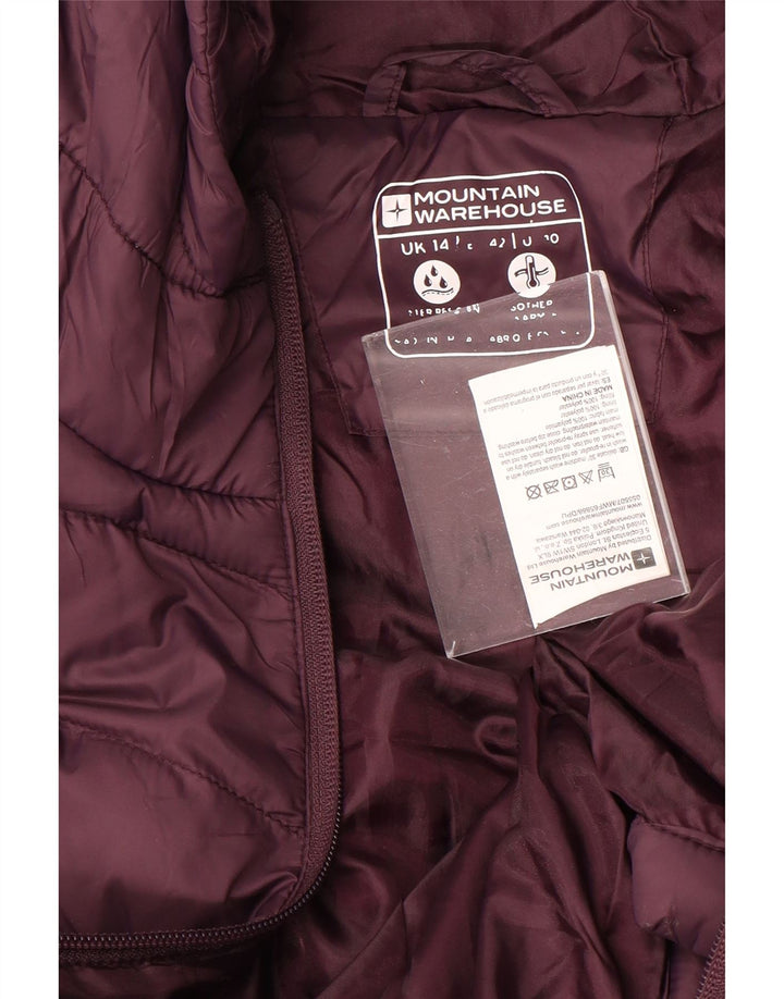 MOUNTAIN WAREHOUSE Jachetă căptușită cu glugă pentru femei UK 14 Large Purple