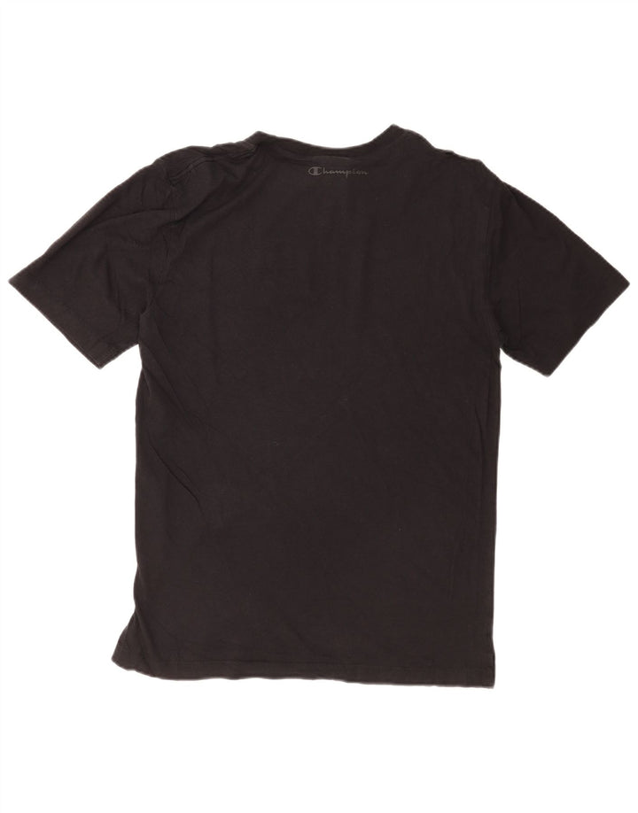 Tricou pentru bărbați Champion Top mic bumbac negru