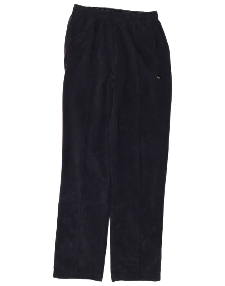 Pantaloni de trening Asics pentru bărbați, poliester mediu bleumarin