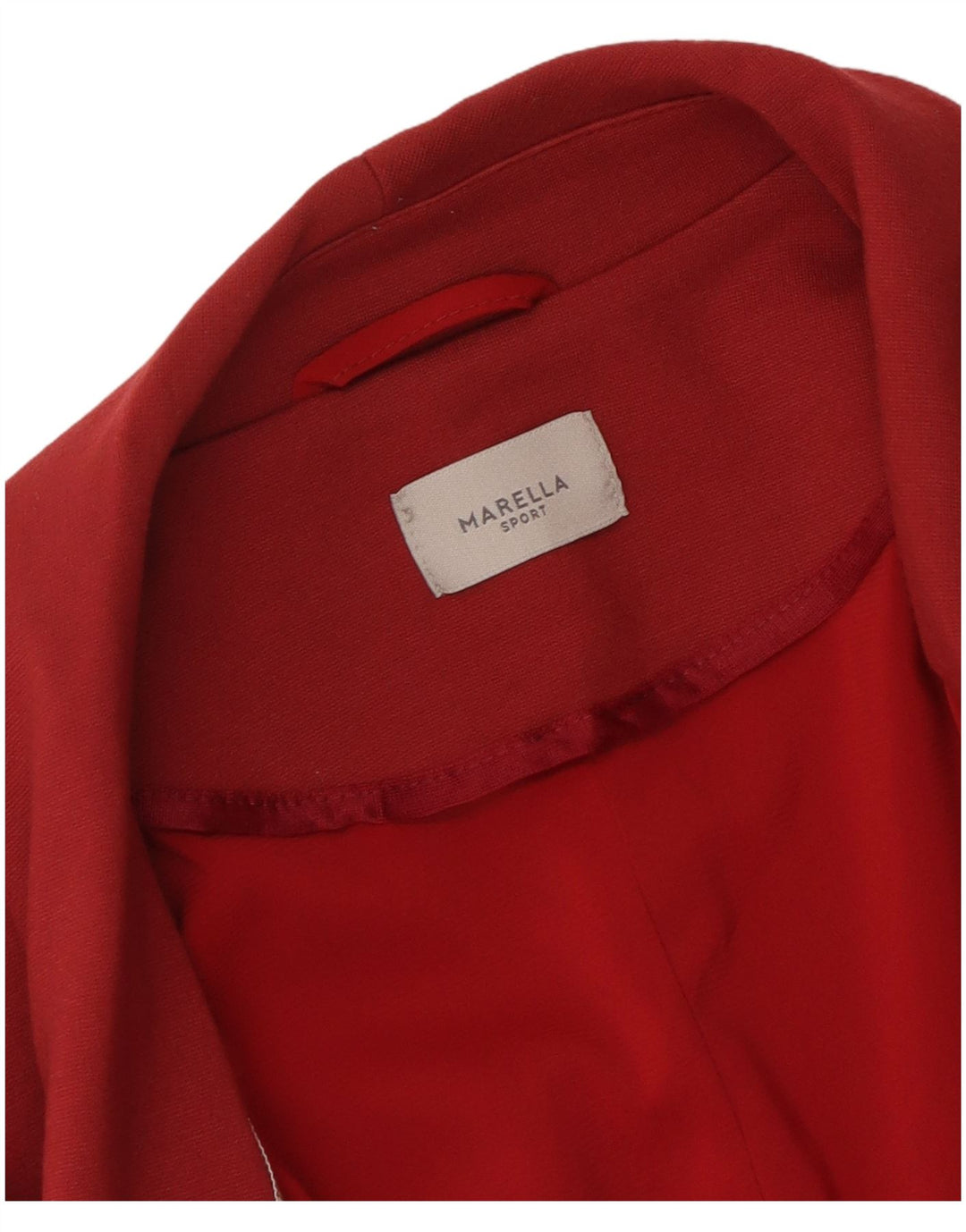 Jachetă Blazer pentru femei Marella cu 1 nasture UK 10 Mic Bordeaux