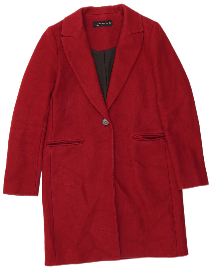 Pardesiu pentru femei Zara UK 12 Medium Red