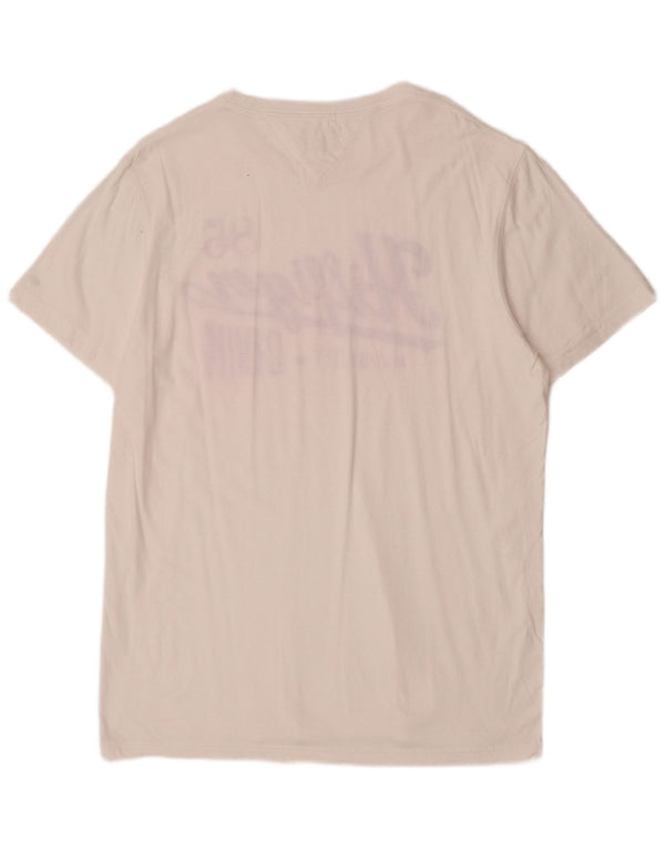 Tricou grafic Tommy Hilfiger pentru bărbați Top 2XL alb