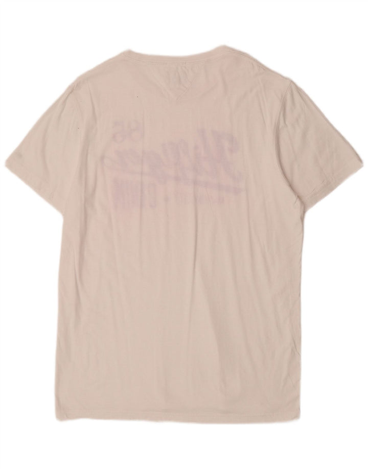 Tricou grafic Tommy Hilfiger pentru bărbați Top 2XL alb