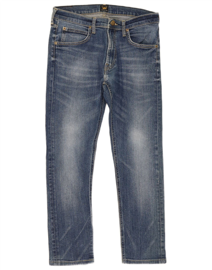 Blugi Lee Luke Slim pentru femei W32 L28 Bumbac albastru
