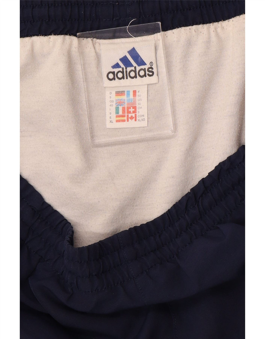 Pantaloni scurți sport ADIDAS pentru bărbați, XL, bleumarin, poliester color bloc