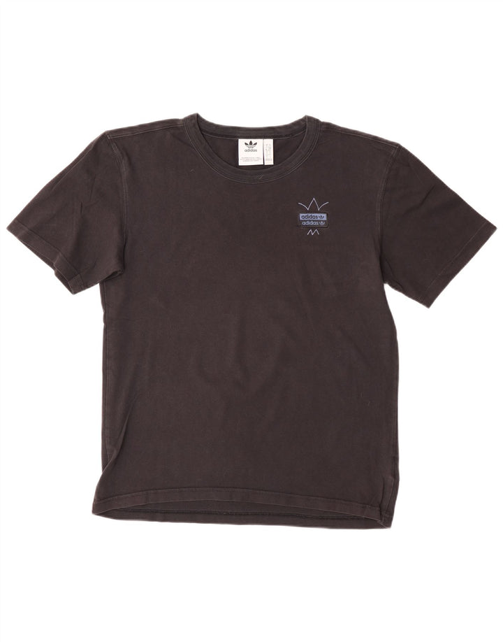 Tricou grafic ADIDAS pentru bărbați Top mic bumbac negru